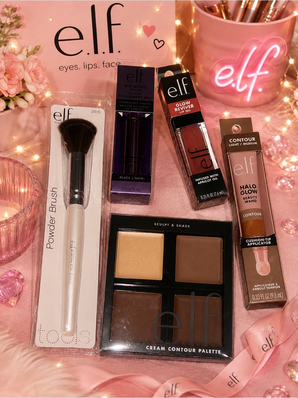 ✨ e.l.f. Cosmetics 5-Piece Makeup Bundle – Brand New ✨